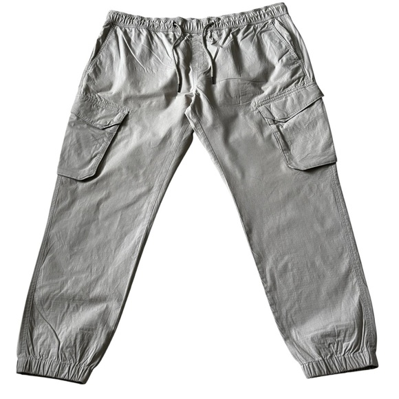 BP. Men’s Ripstop Cargo Joggers in Tan Timber Xl - Picture 2 of 13